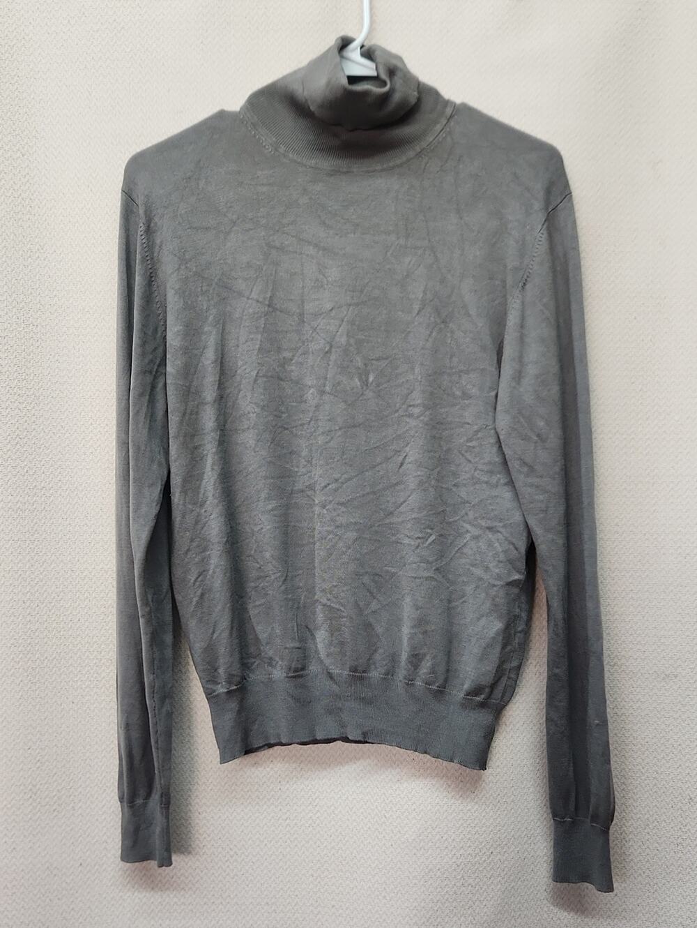 Brooks Brothers Gray Turtleneck Sweater
